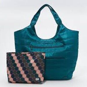 LUG Gondola XL (teal) - EUC includes pouch in coordinating lining fabric